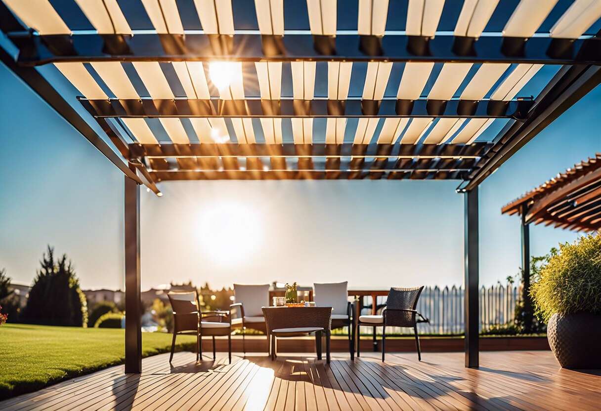 Les spécificités des pergolas bioclimatiques