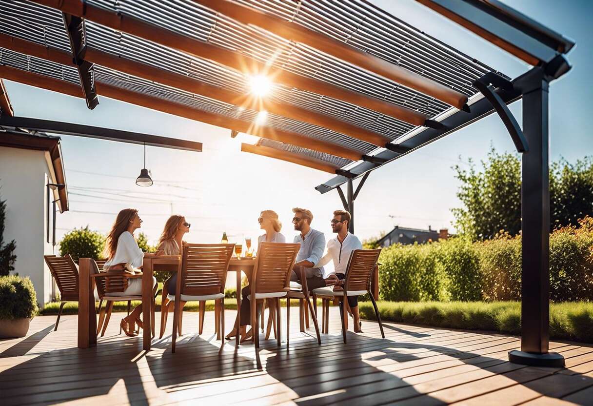 La pergola bioclimatique : un investissement rentable pour votre confort