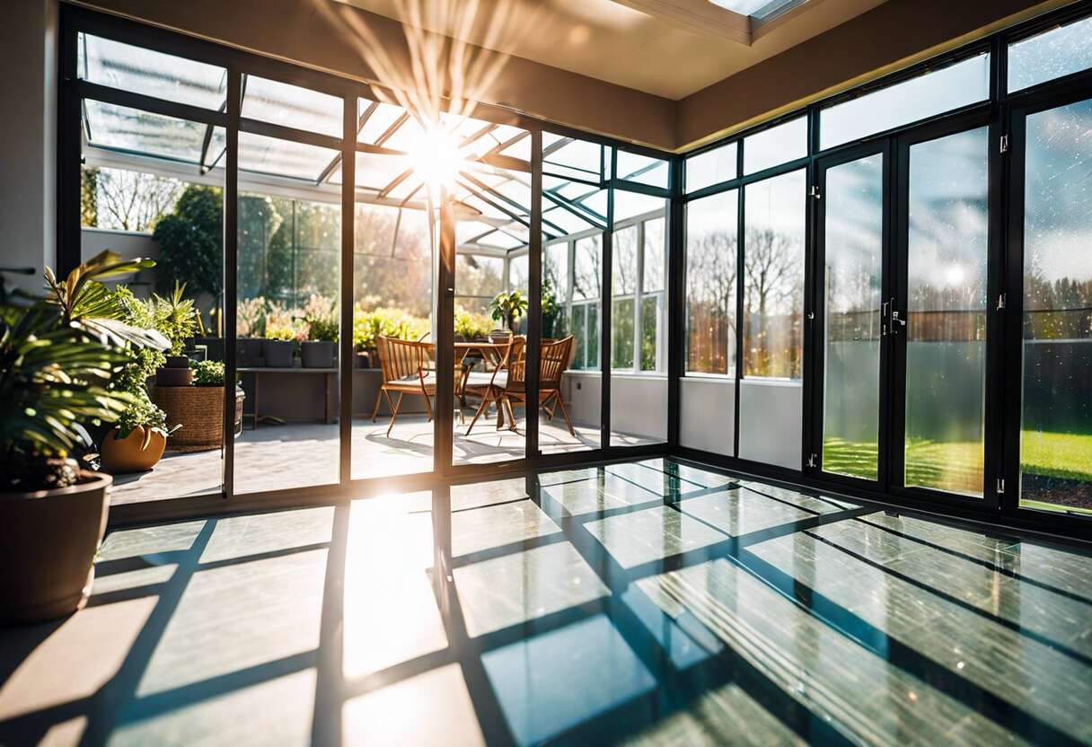 économies d'énergie possibles avec le film solaire