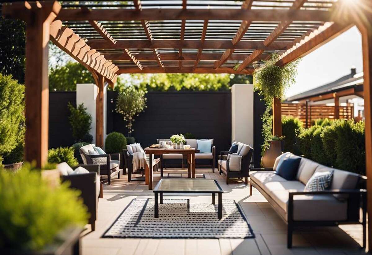 Solutions d'ombrage efficaces pour votre espace extérieur avec une pergola adossée