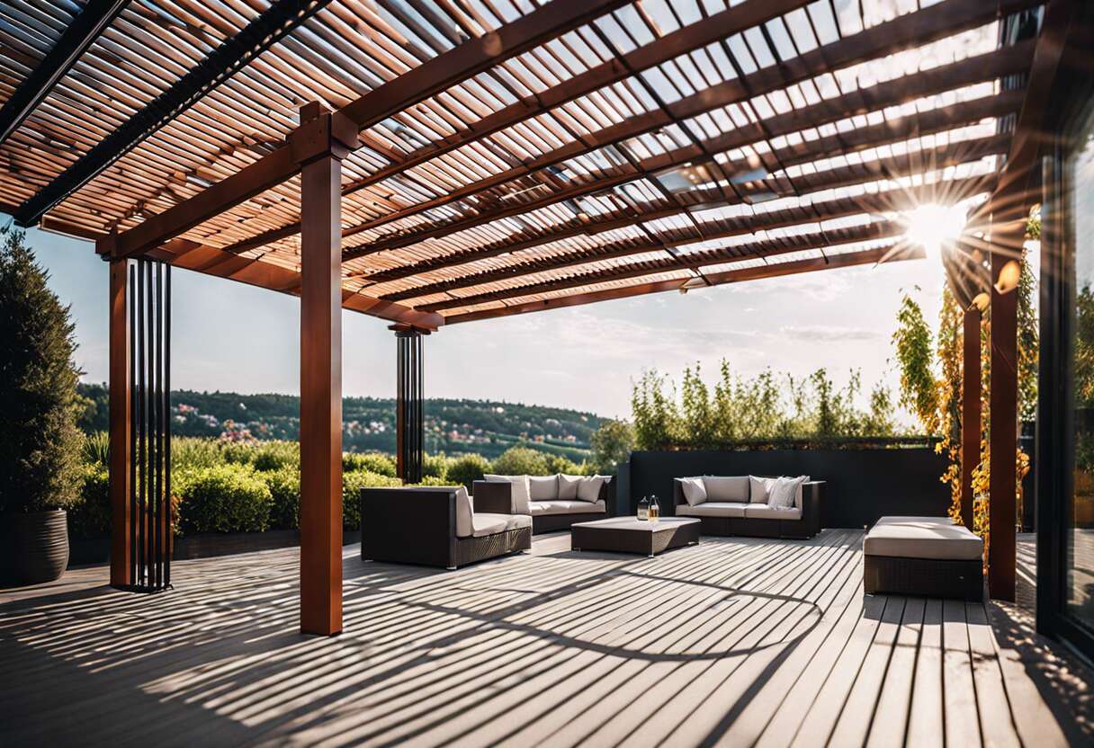 Beauté et valeur ajoutée de l'installation de pergola bioclimatique