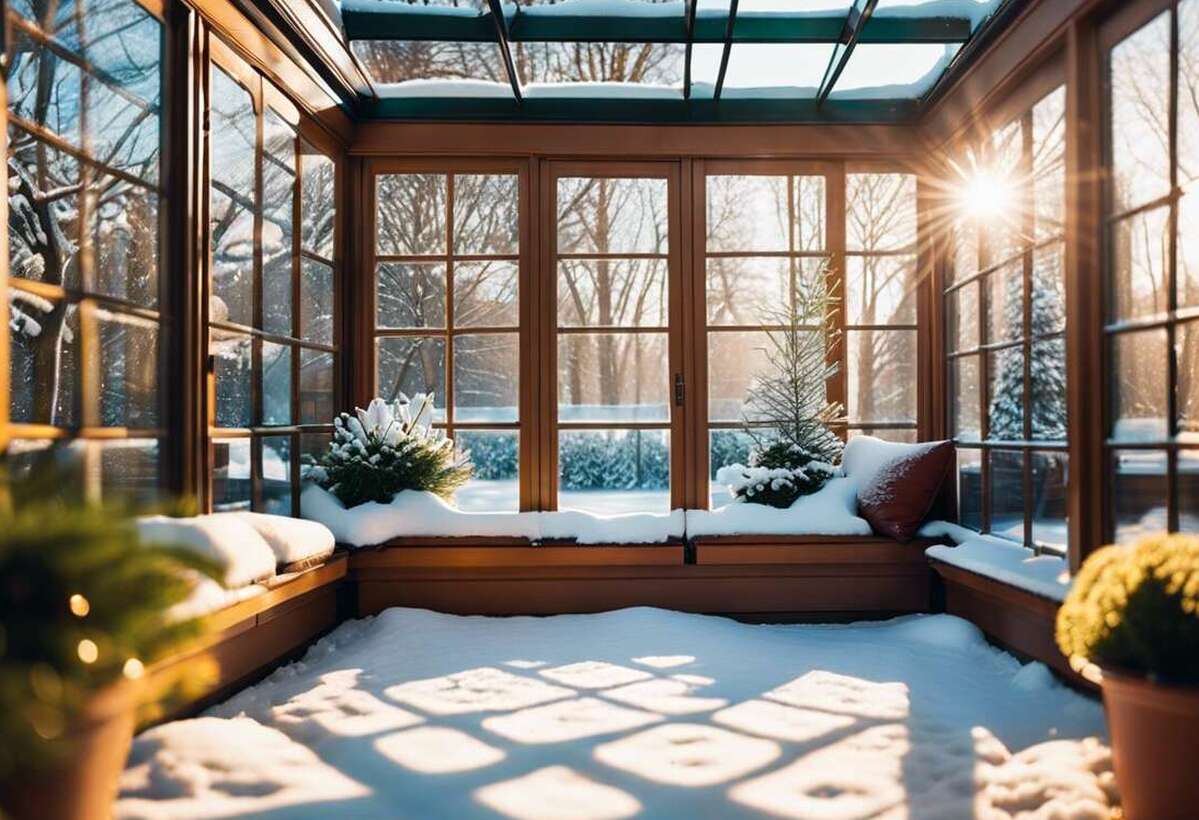 Véranda comme jardin d'hiver : profiter de la nature toute l'année