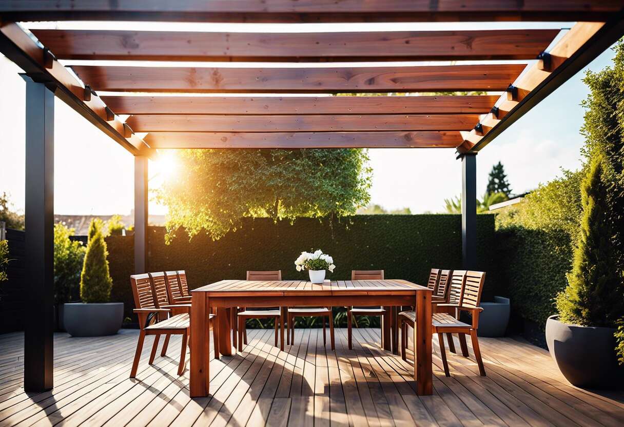 Les avantages des pergolas en bois high-tech pour un confort extérieur optimal