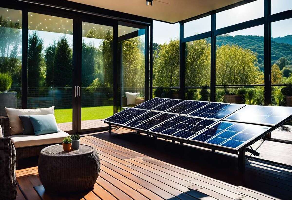 Innovation et confort outdoor : quels panneaux solaires connectés pour votre véranda ?