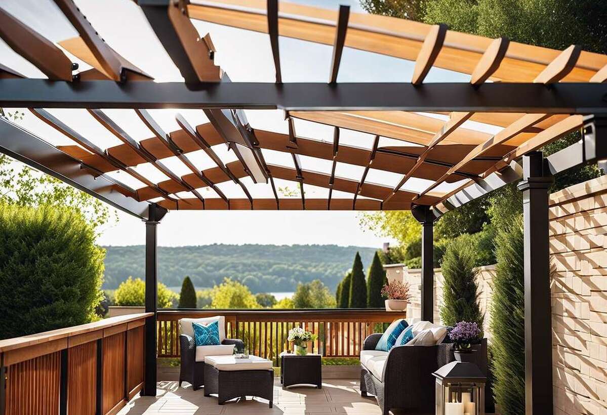 Assurer la sécurité de sa structure : fixations robustes pour votre pergola adossée