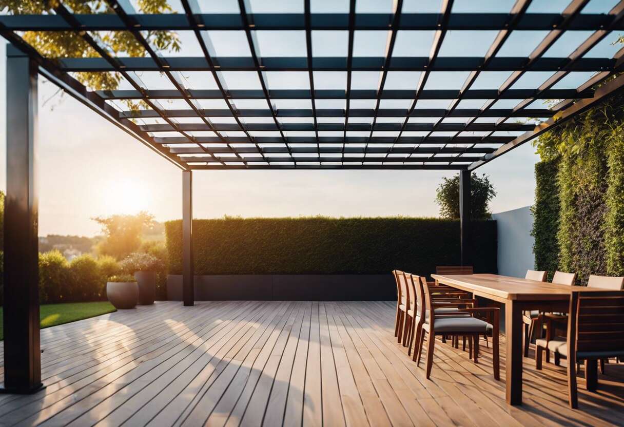 Découverte de la motorisation des ouvertures en pergola