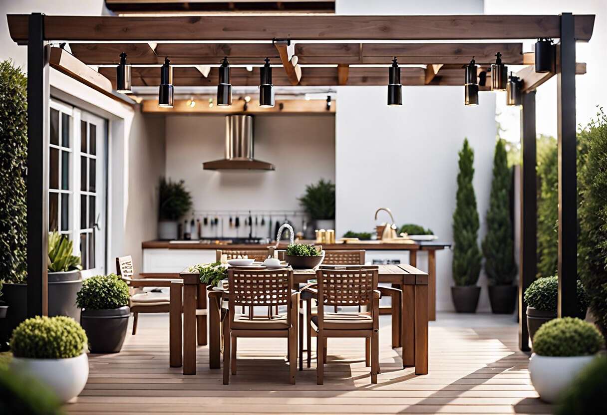 Assembler son système pour pergola : étape par étape