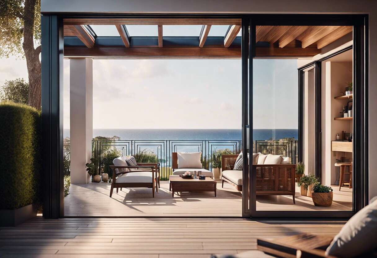 Exemples inspirants d'agrandissements verticaux avec loggia