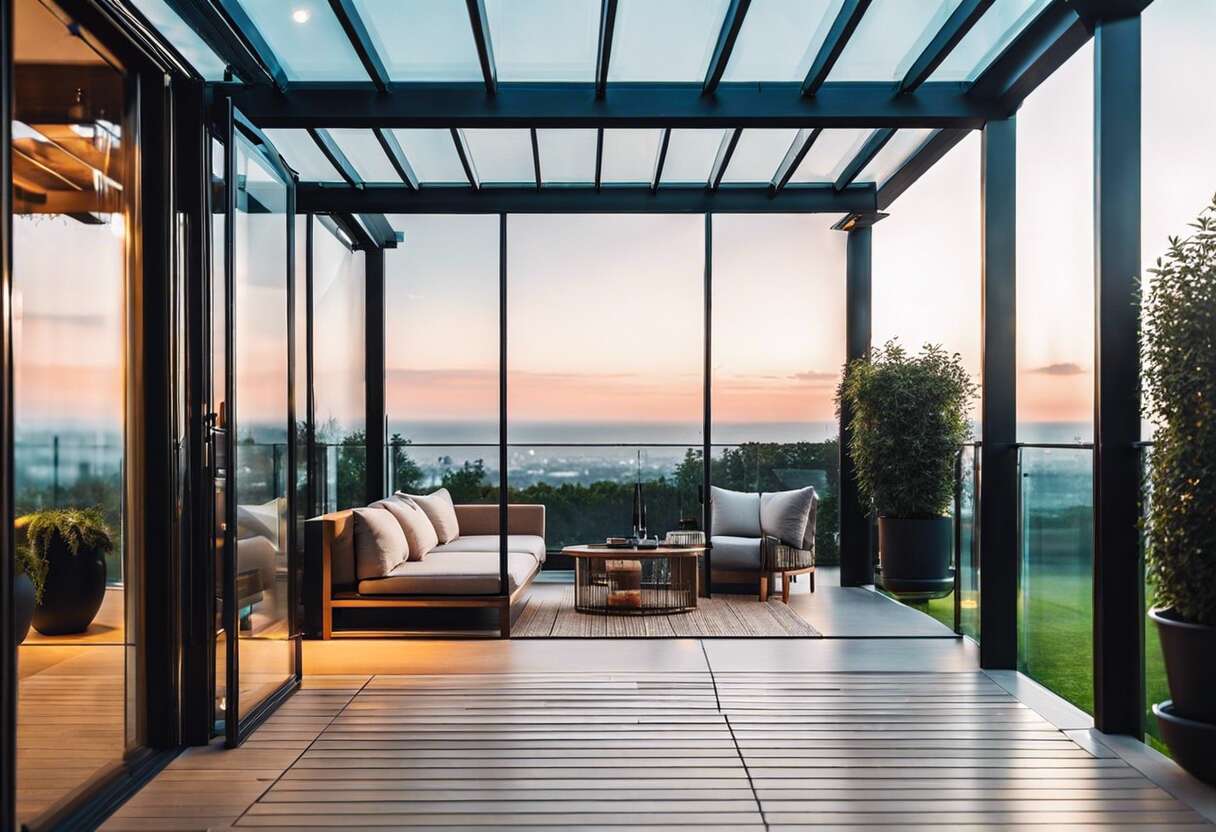 Le verre : clé de voûte de la véranda moderne