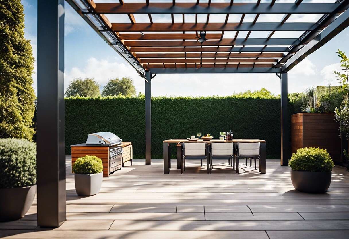 Facilité d’installation et entretien des pergolas en aluminium