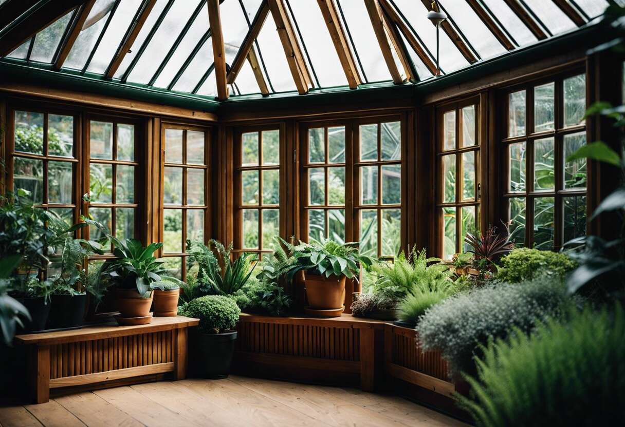 Choisir les plantes adaptées à une véranda en bois