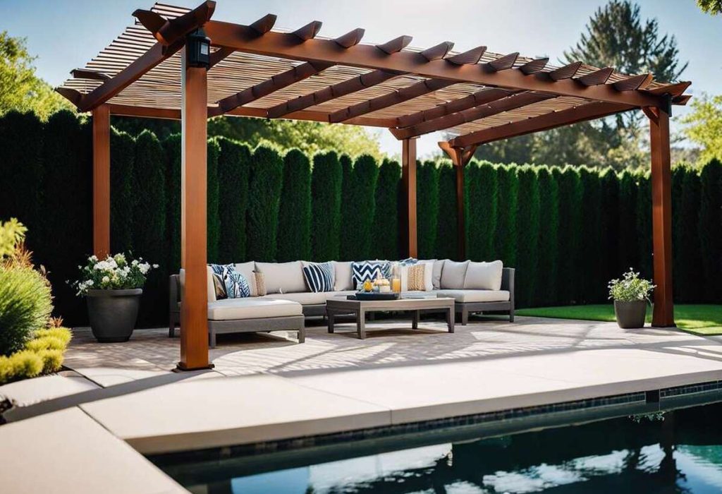 Maximiser l'ombre avec sa pergola en PVC : positionnement et orientation optimale