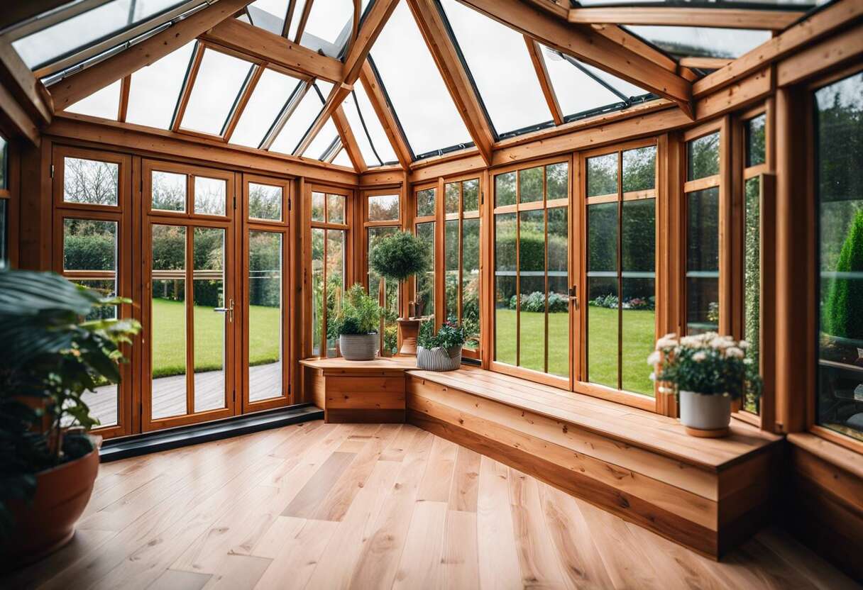 Améliorer l'isolation thermique d'une véranda en bois pour des économies d'énergie