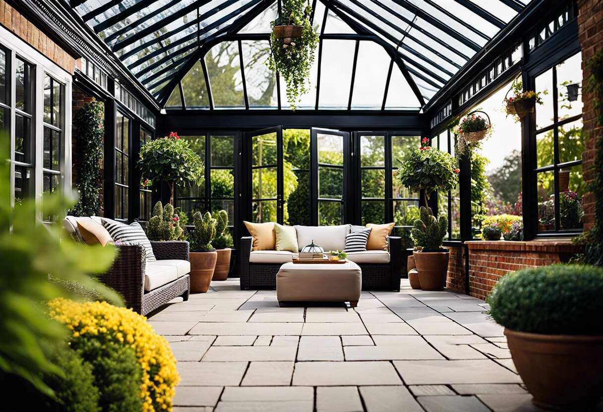 Aménagements possibles : personnalisation de votre véranda ou pergola adossée