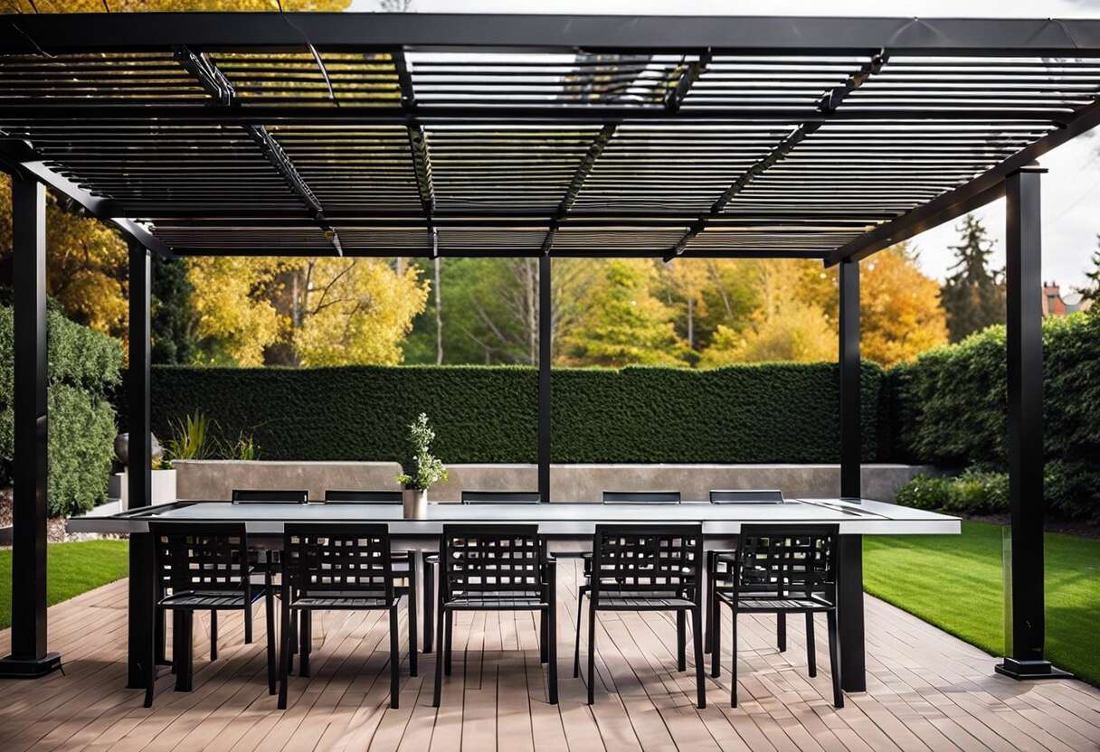 Les avantages des pergolas autoportantes en aluminium