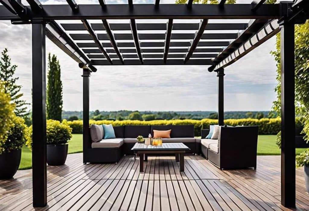 Résistance aux intempéries : choisir une pergola adossée durable