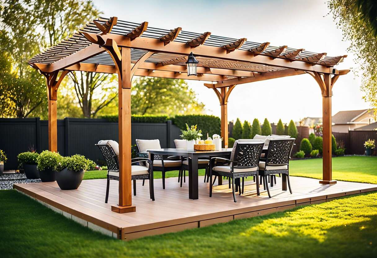 Installer correctement sa pergola : un impératif pour sa durabilité