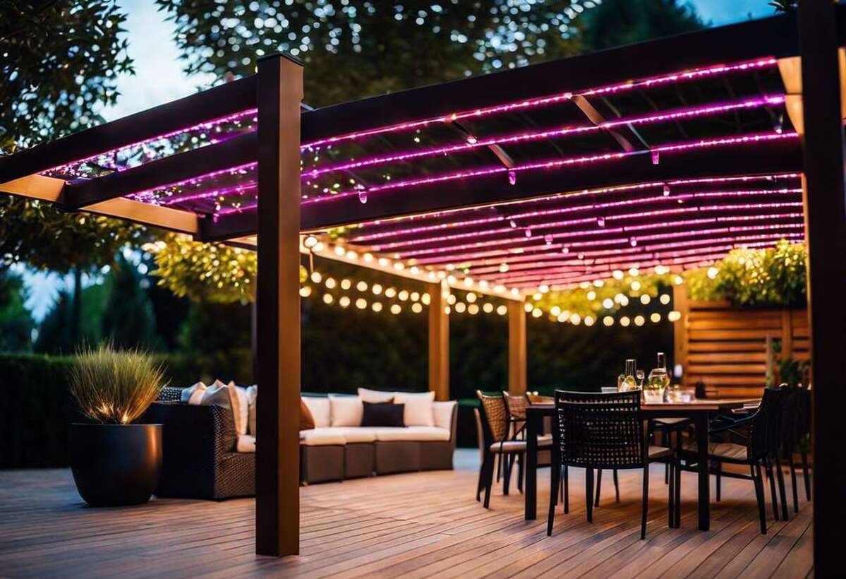Installation de LED : économies et ambiance pour pergolas