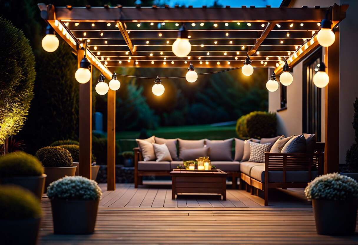 Choisir le bon type de lumière led pour sa pergola