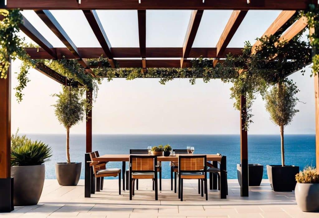 Les avantages des pergolas bioclimatiques dans le climat méditerranéen