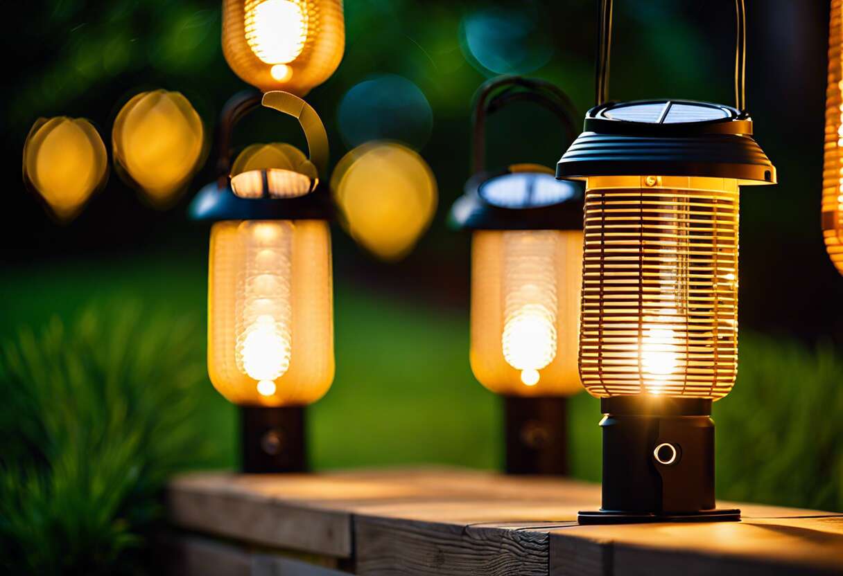 Misez sur les lampes solaires : écologie et autonomie au jardin
