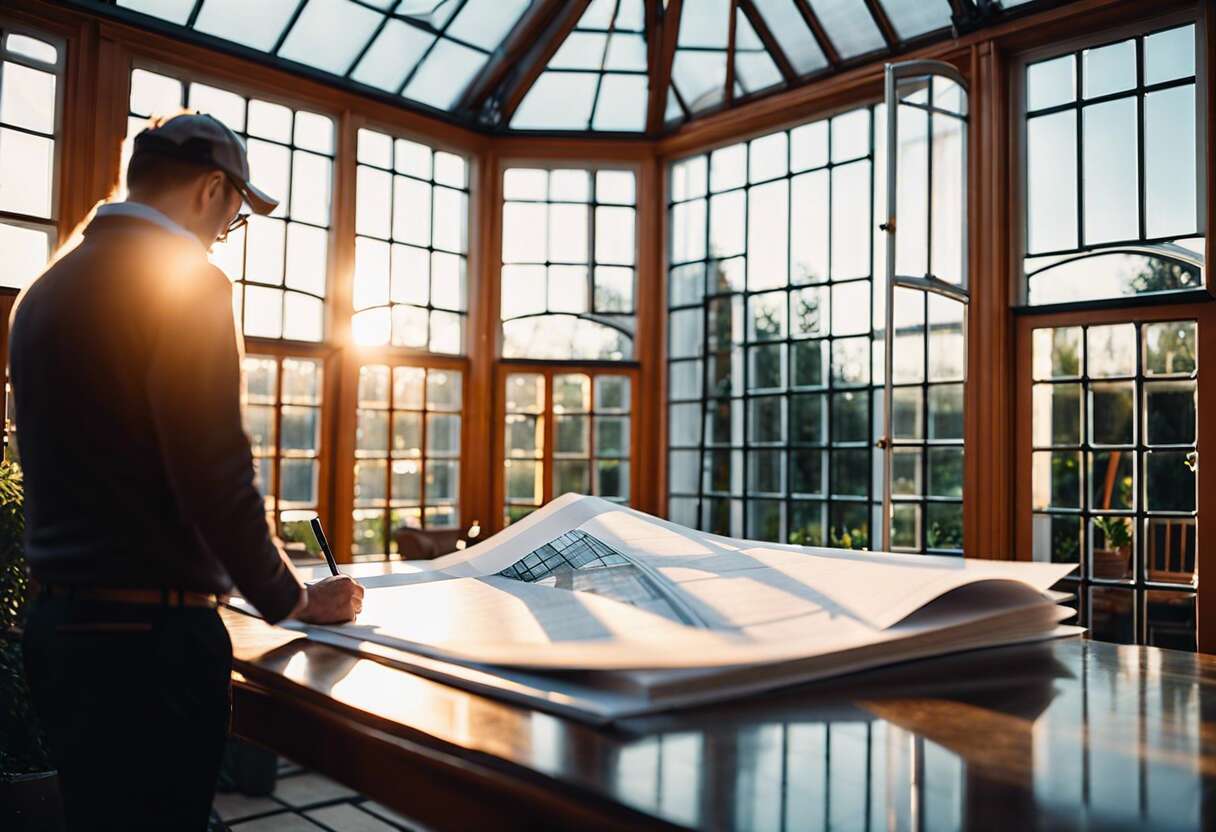 Choix du professionnel pour un projet de véranda contemporaine sans tracas