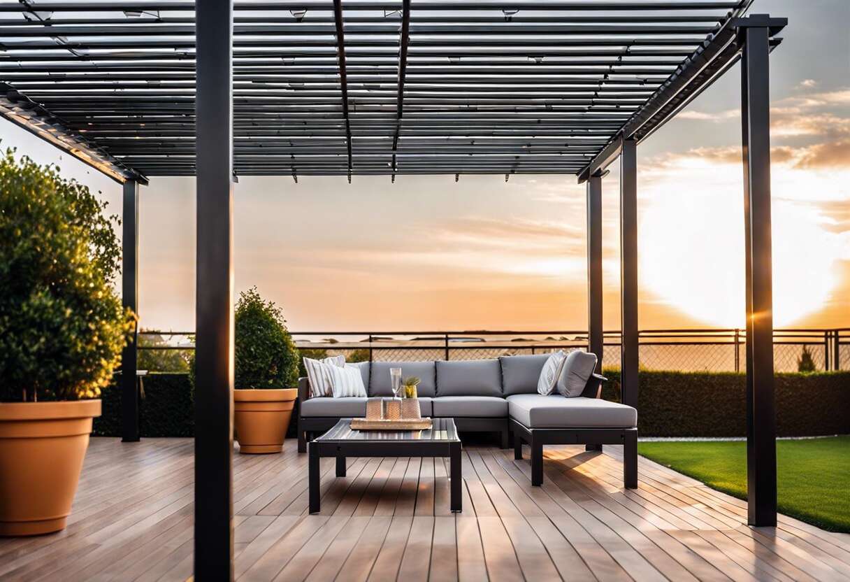 L'élégance intemporelle de la pergola en aluminium