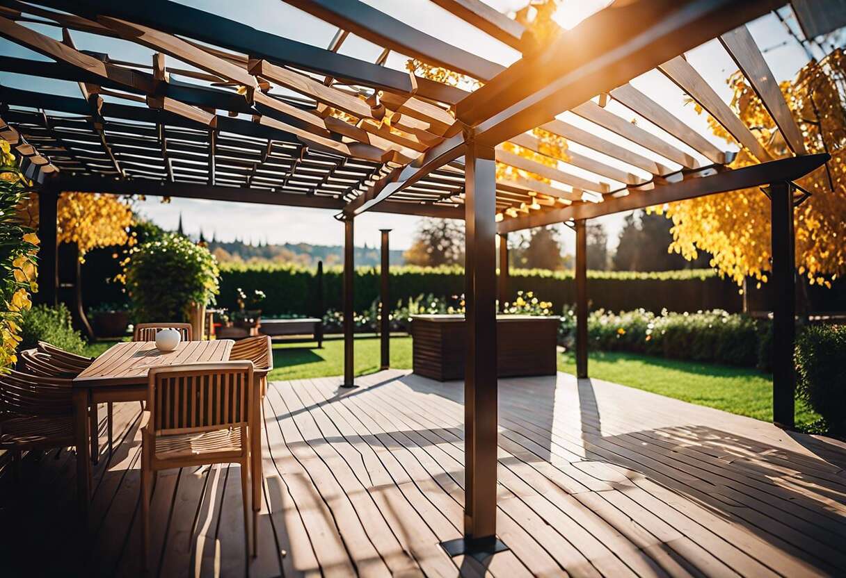 Comment ajuster le positionnement de votre pergola selon les saisons ?