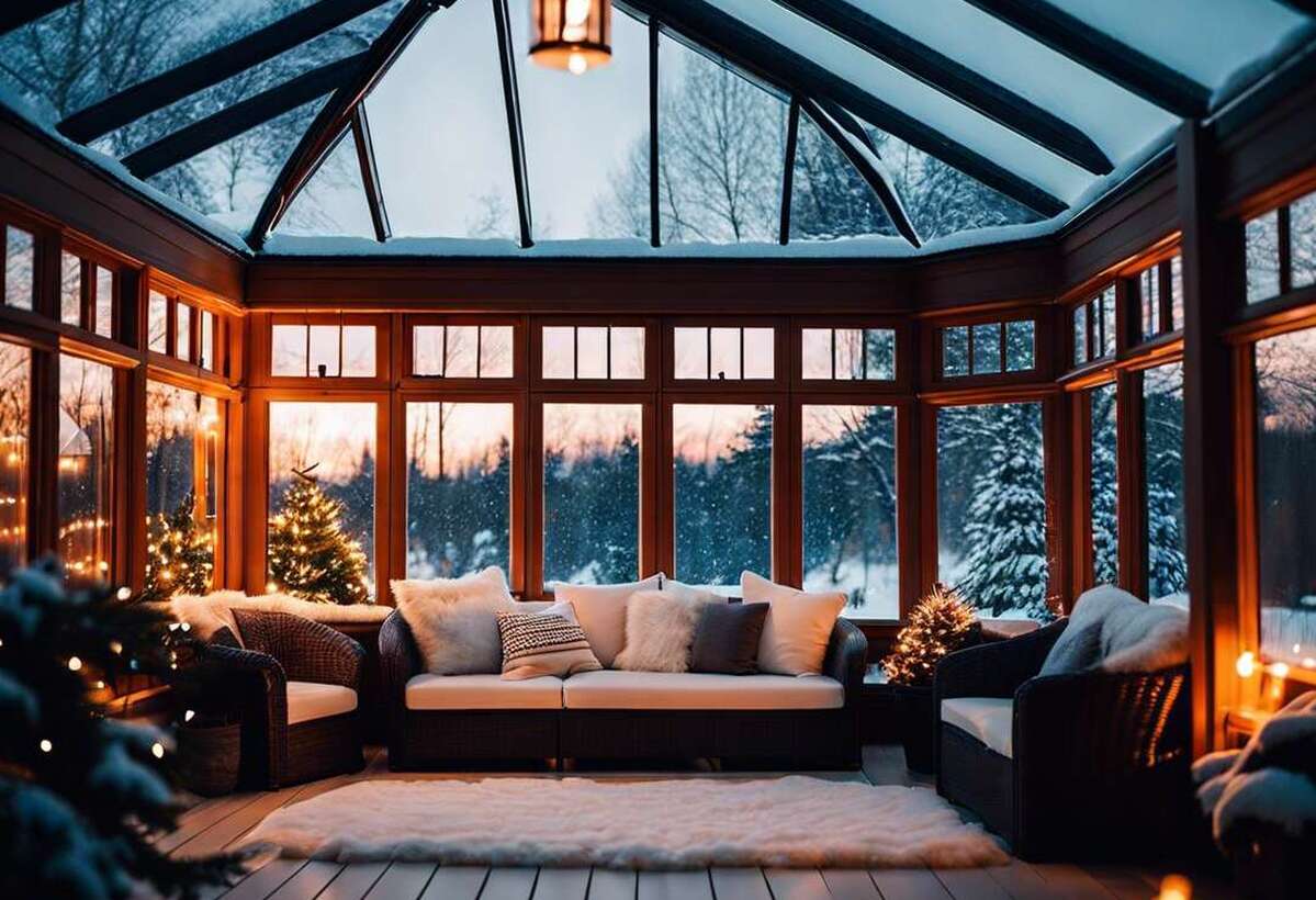 Chauffage efficace en hiver : astuces pour une véranda adossée confortable