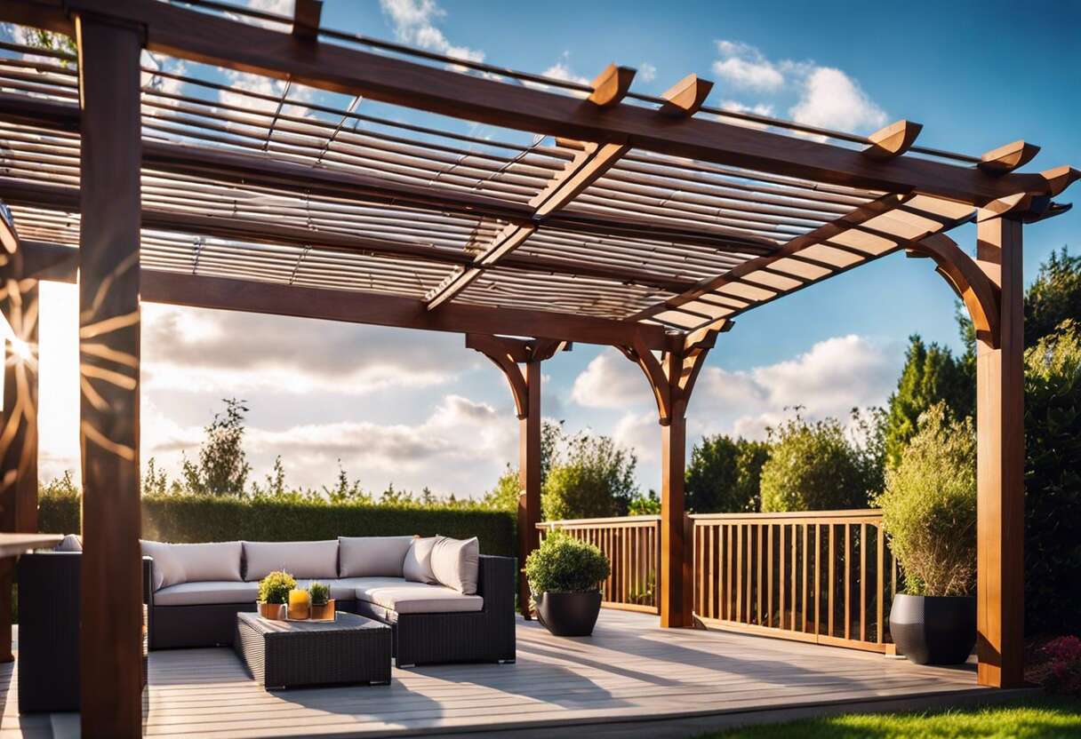 Choix du matériau pour une pergola résistante aux intempéries