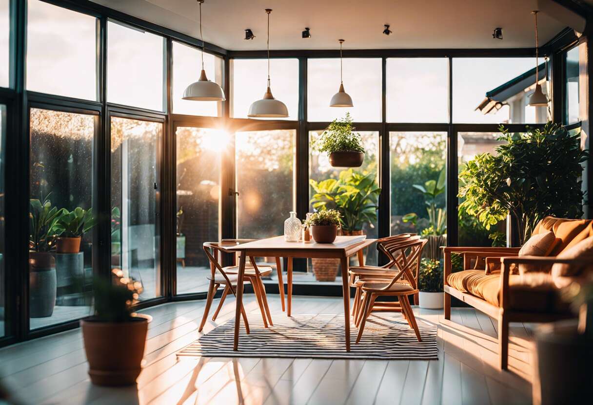 Définition de l'éclairage intelligent pour vérandas