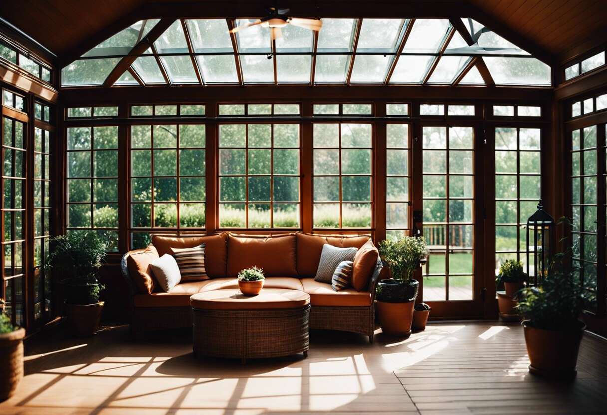 Techniques d'isolation spécifiques aux vérandas adossées