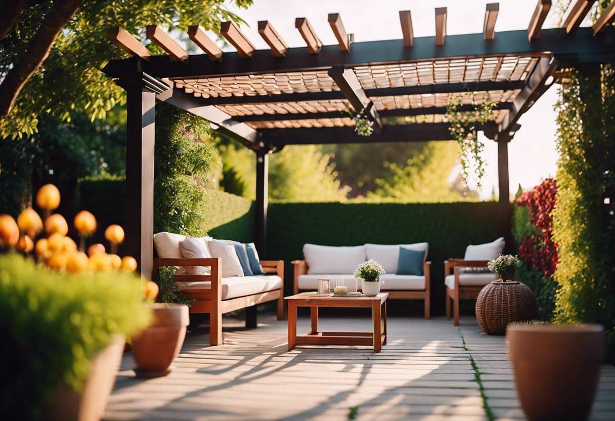 Jouer avec les styles : harmoniser l'aspect de votre pergola et de vos meubles d'extérieur