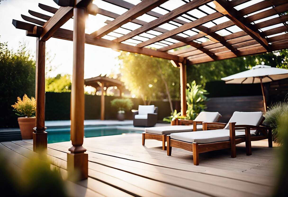 Pergola et salon de jardin : conseils pour un entretien facile et durable