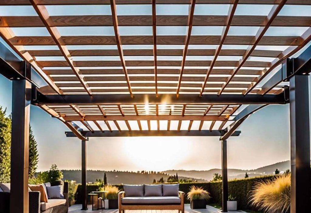 Pergolas bioclimatiques autoportantes : fonctionnement et bénéfices