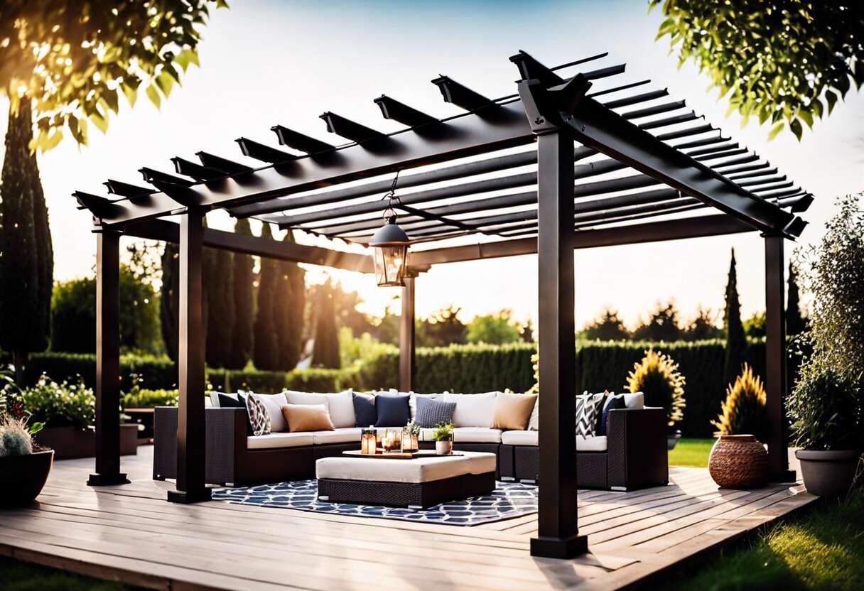 Qu'est-ce qu'une pergola bioclimatique autoportante