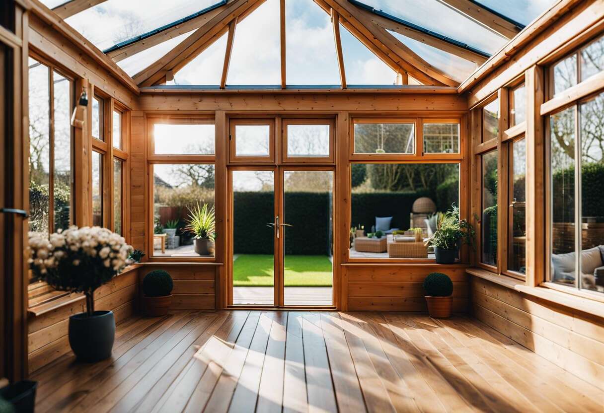 Confort thermique et acoustique d'une véranda boisée