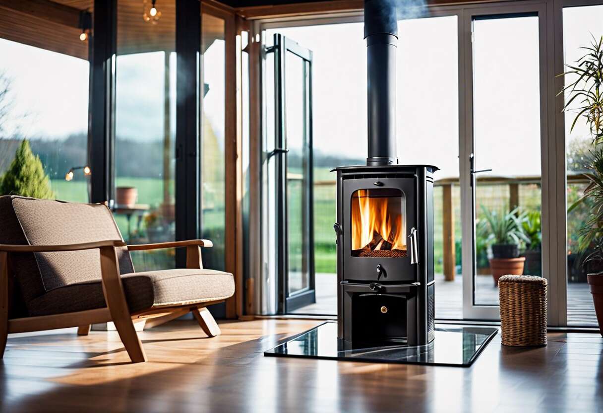 Chauffage de véranda : le choix des poêles à granulés