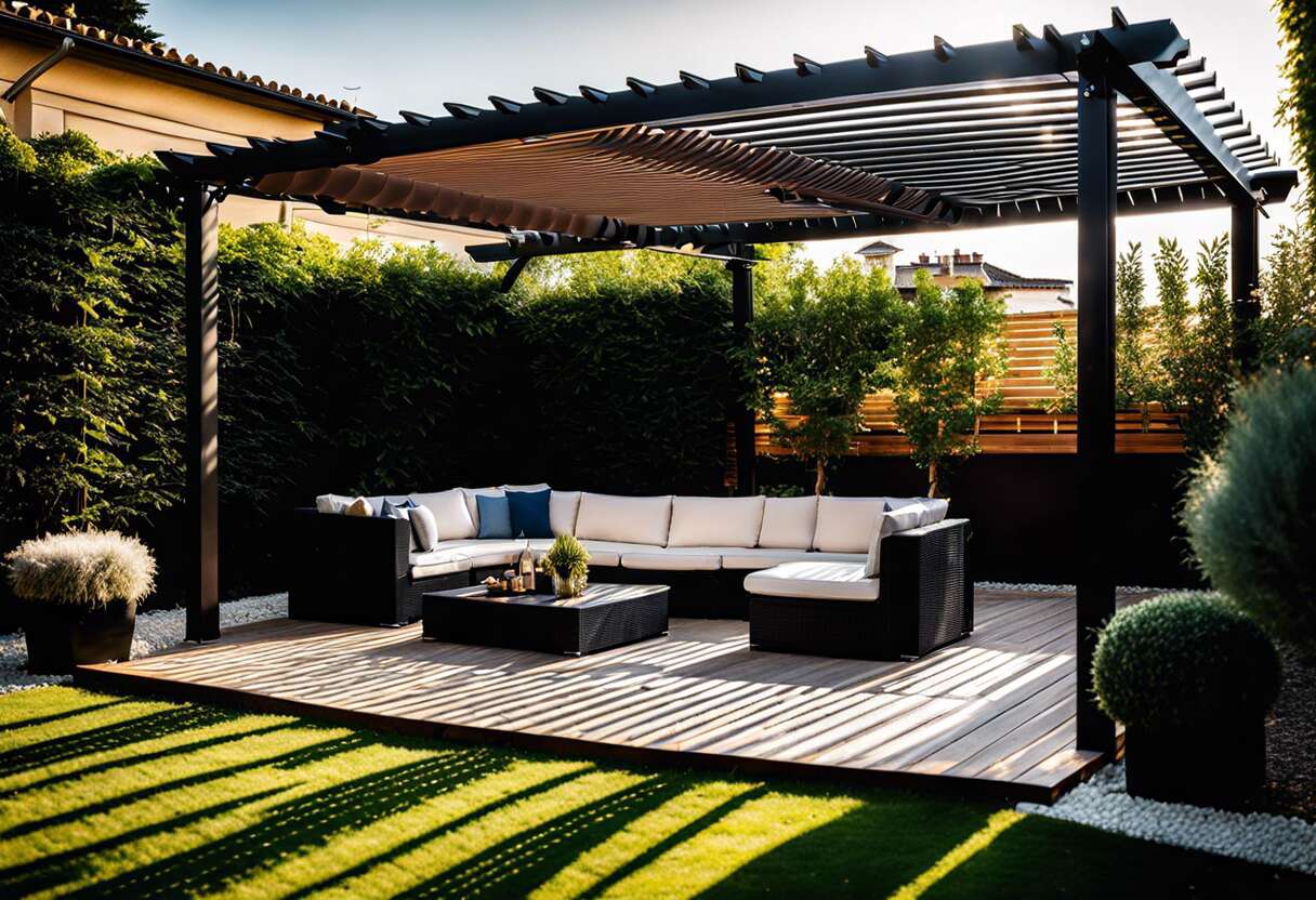 Intégration au paysage : comment harmoniser pergola et jardin