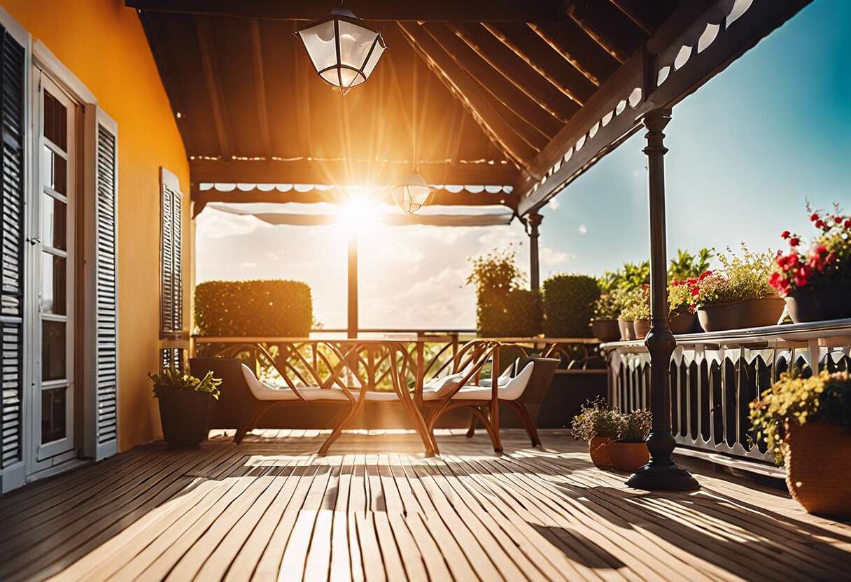 Luminosité et protection solaire dans votre nouvel espace de vie