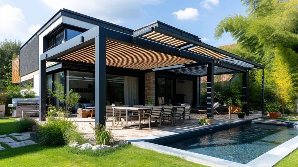 Économie d'énergie : l'impact des pergolas bioclimatiques sur la consommation électrique