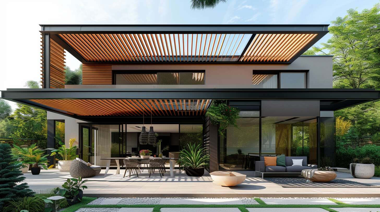 L'impact thermique des pergolas bioclimatiques sur les habitations