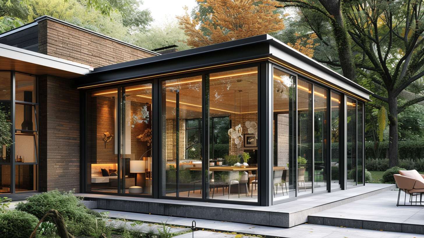 étapes clés de la construction d'une véranda tendance