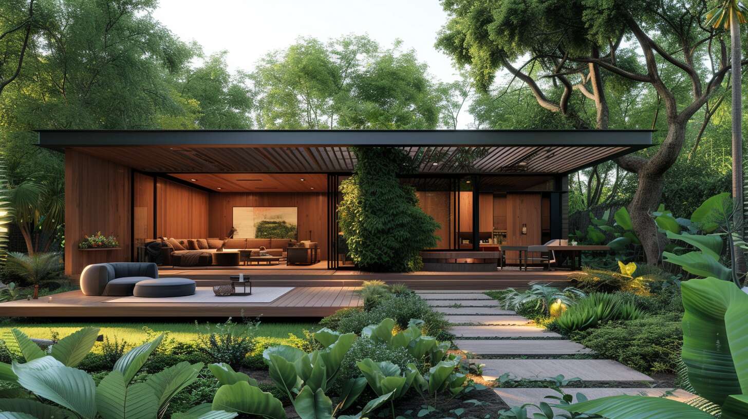 La modularité au coeur du design des vérandas en bois