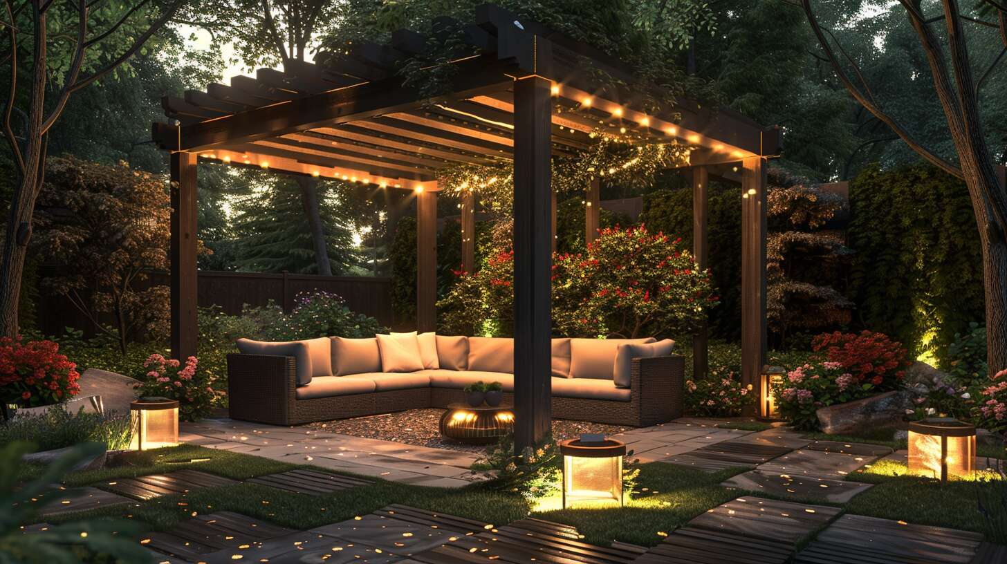 La pergola en pvc comme tendance design contemporain