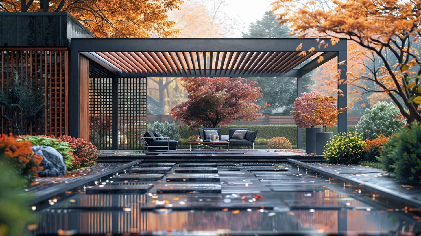 Capteurs de pluie pour pergolas : anticipation et réactivité face aux intempéries