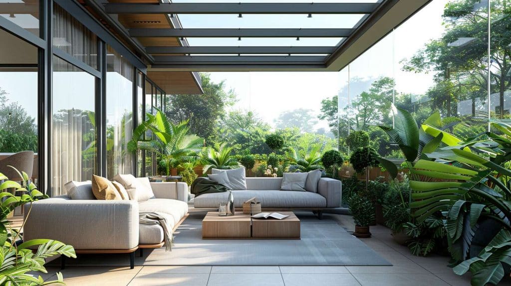 Transformation d'une terrasse en véranda : quel vitrage privilégier ?
