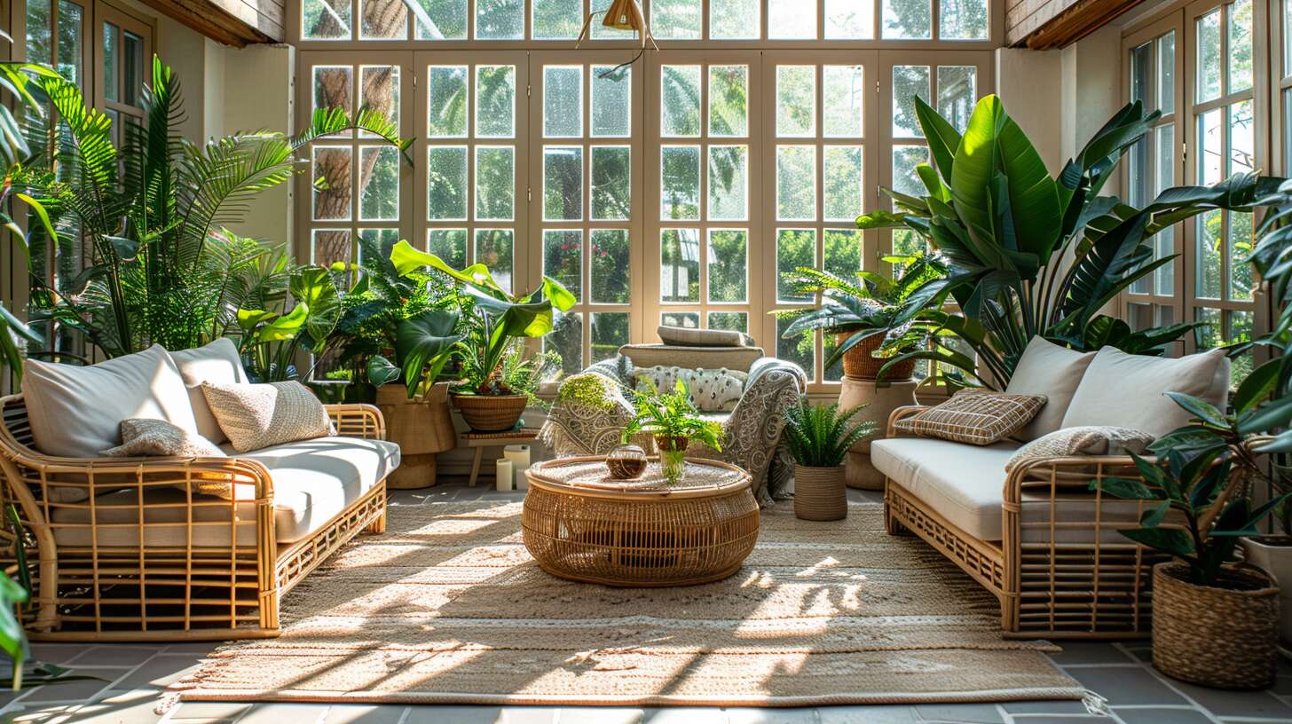 Créer un jardin d'hiver dans sa véranda : une oasis de verdure toute l'année