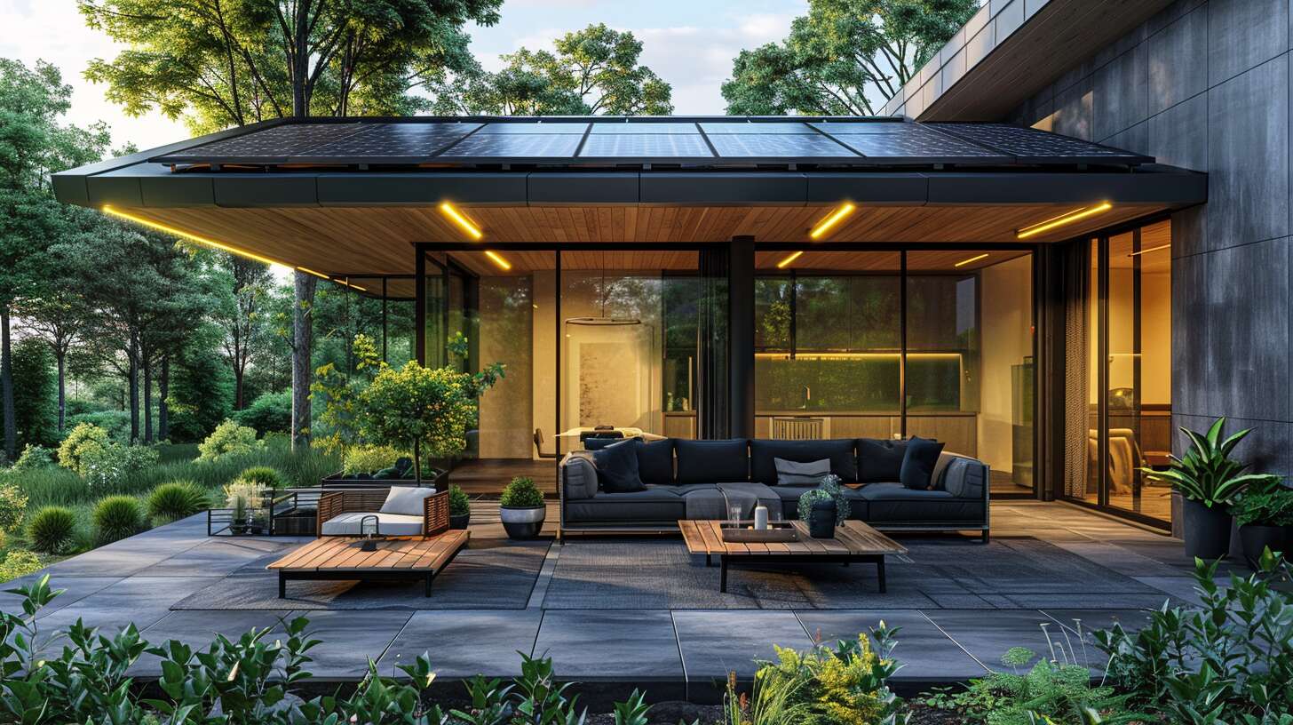 L'intégration des panneaux solaires : vers une autonomie énergétique de la véranda