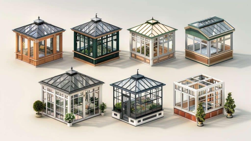 Style et finitions variés des vérandas en PVC selon vos envies esthétiques